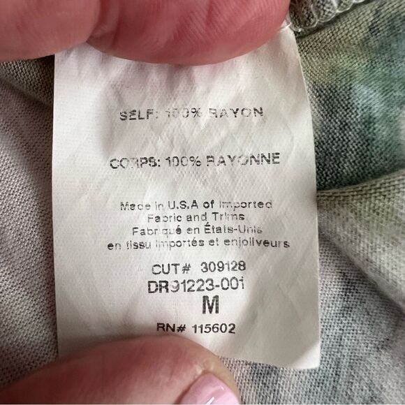 Lush Womens M Floral Spaghetti Strap Maxi Dress - Picture 8 of 8